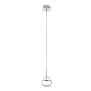 MONTEFIO 1 H/L 1X5W LED 3000K CHR/CRYSTAL