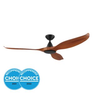 NOOSA 60 DC FAN TEAK/BLK