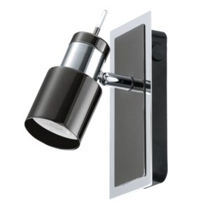 DAVIDA 1 SP 1X5W GU10 LED 4000K NKL NERO/CHR