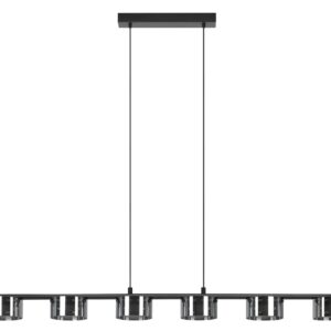 COPILLOS H/L 6X5.4W LED 3000K BLK/BLK TR