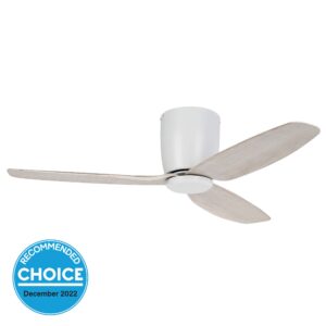 SEACLIFF 44 DC FAN WHT/GESS OAK