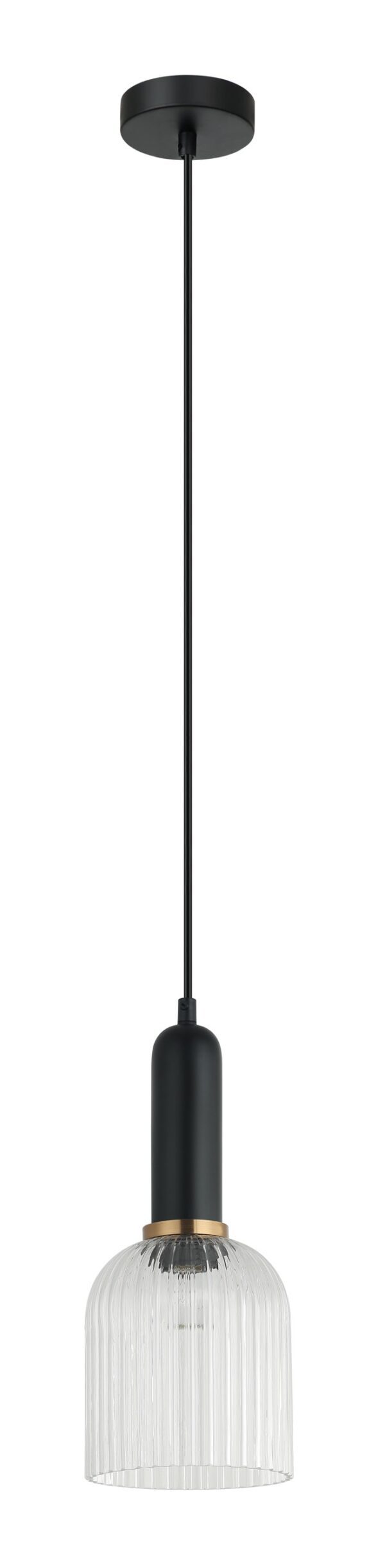 PENDANT ES Clear Glass Ellipse OD140mm