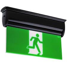 EMERGENCY SWINGBLADE EXIT SURFACE MOUNT LP CLEVERTEST PLUS ALL PICTOGRAMS SINGLE OR DOUBLE SIDED