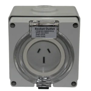 SOCKET INDUSTRIAL 3 PIN 15A