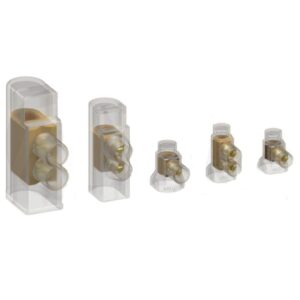 Cable Connector Insulated Double 32A 450V 2x6mm 50/Jar