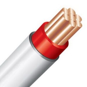 SDI 1 Core 7/0.5 2.5mm PVC/PVC Red Core White 450/750V